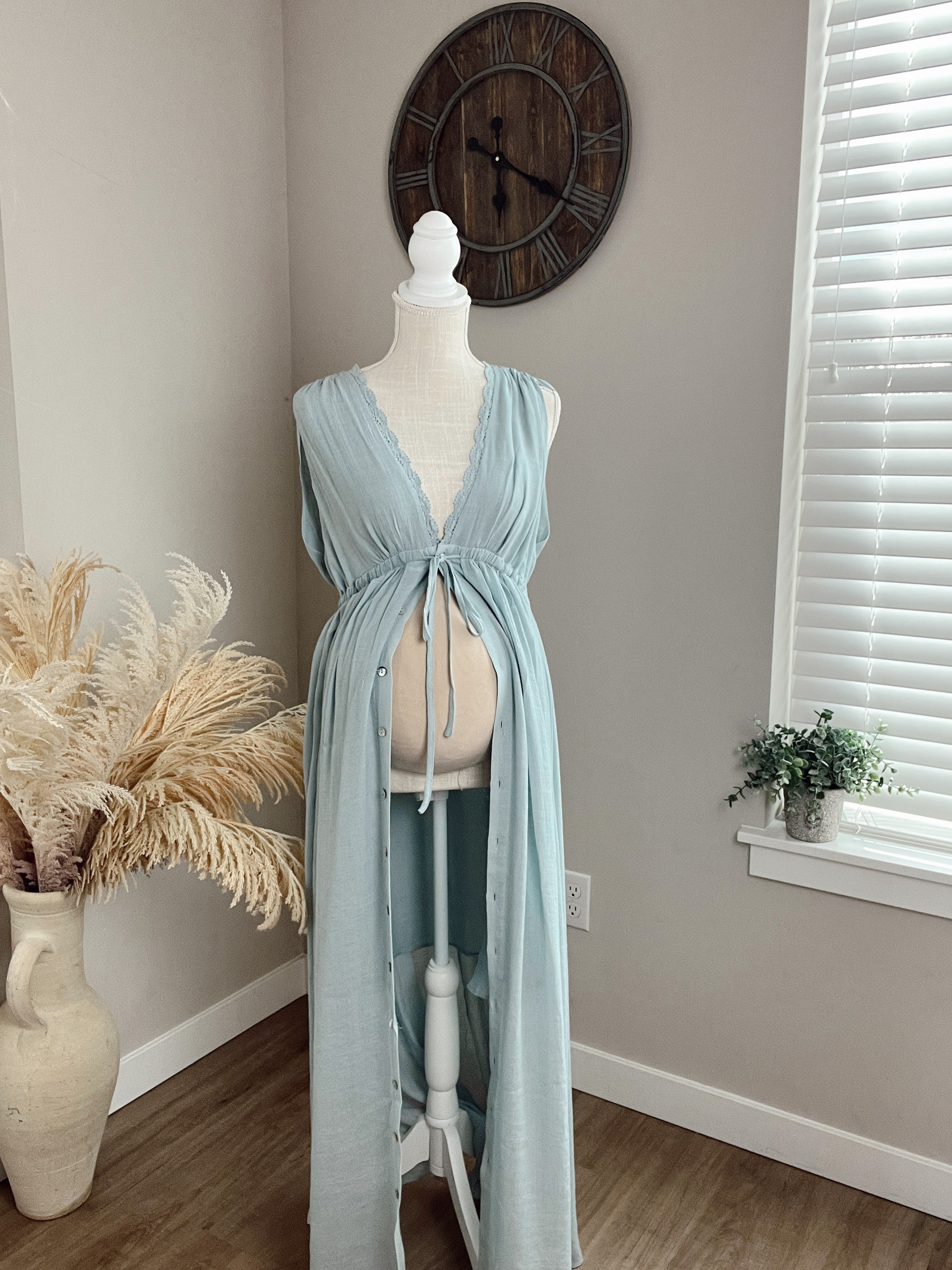 Baby Blue Lace Detail Maxi Rebel and Blush Baby Blue Lace Detail Maxi Rebel and Blush