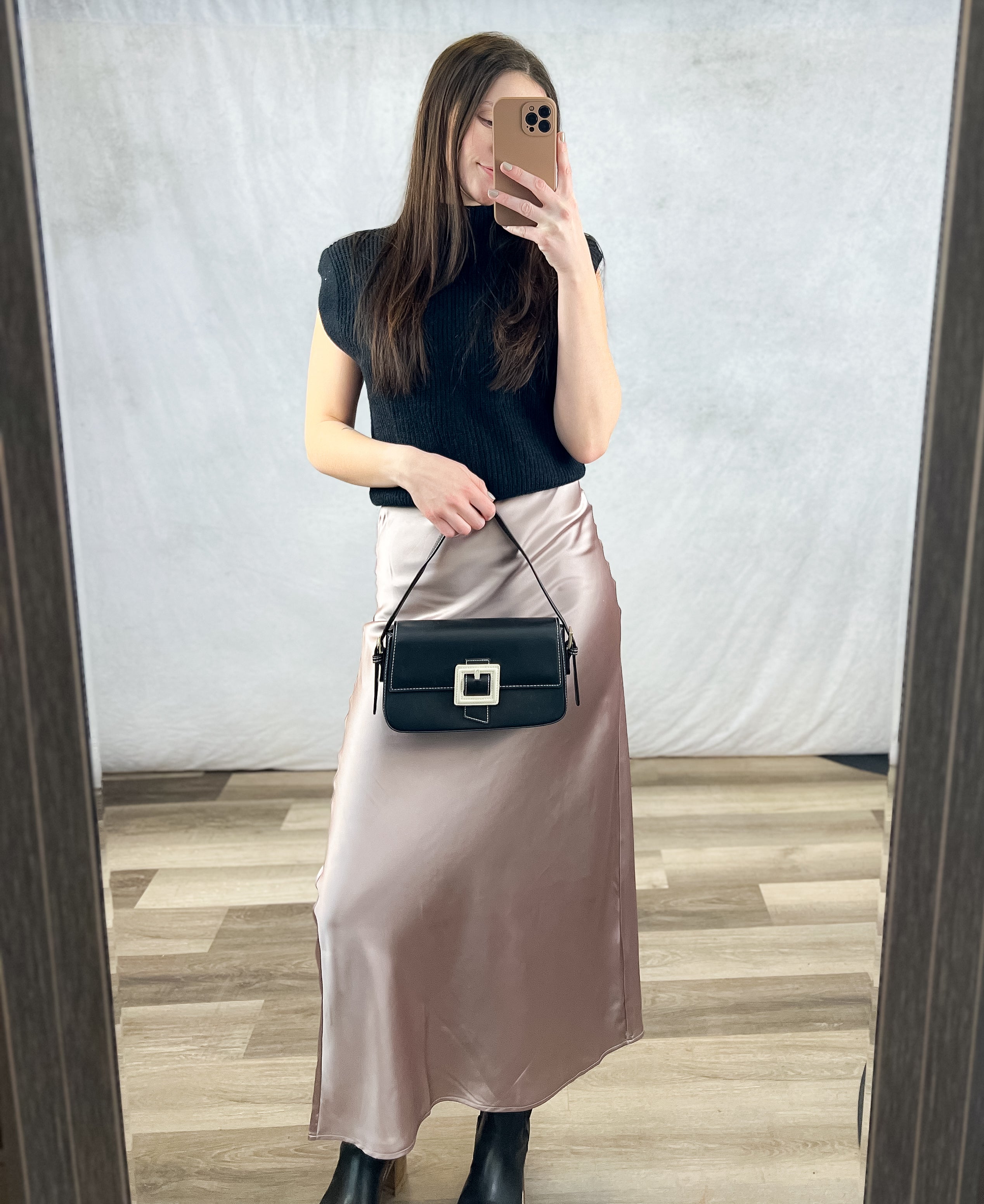 Satin Skirt