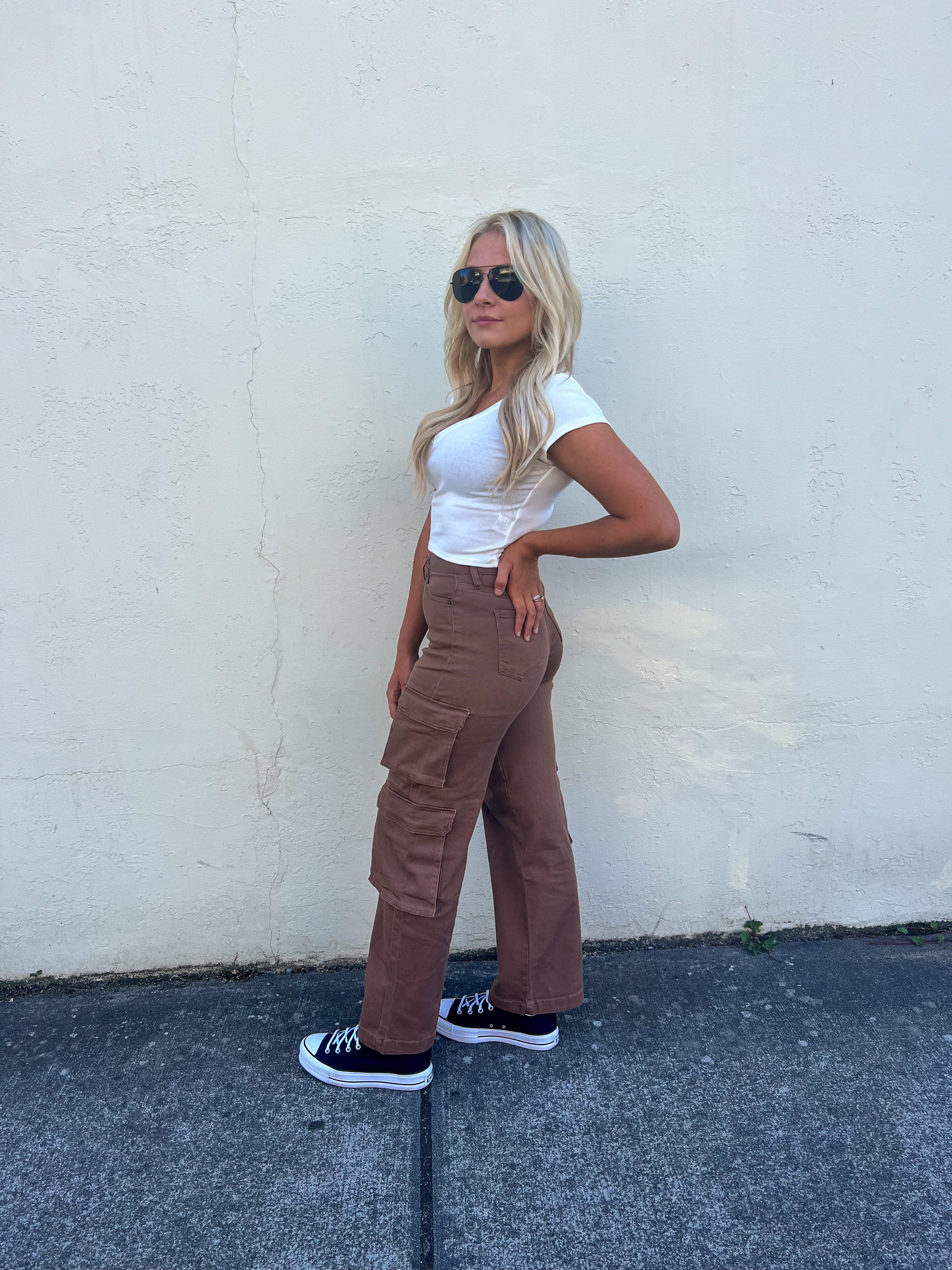 Leveling Up Cargo Pants (Taupe) – SIMPLY FASHION