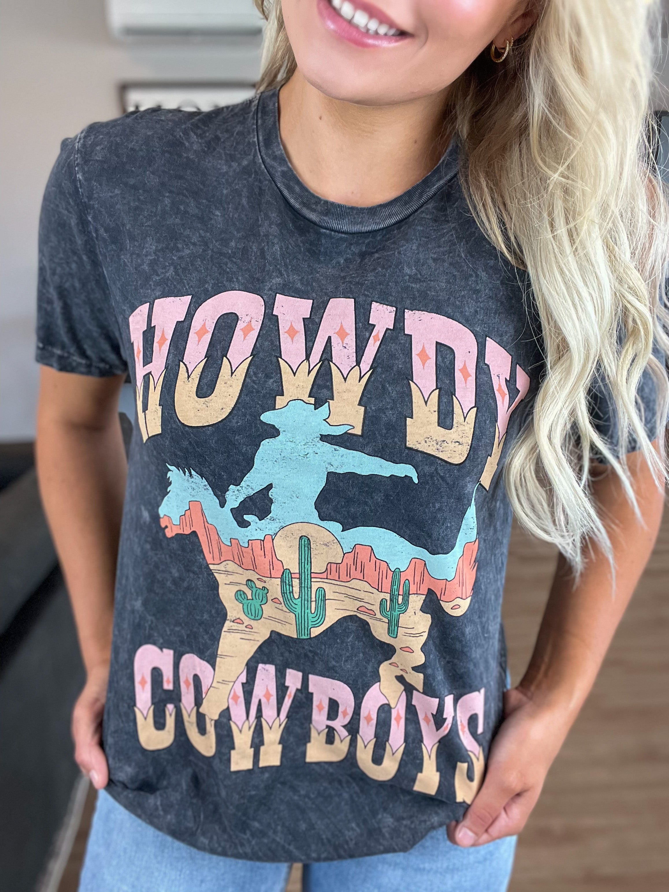 Howdy Cowboys Graphic Tee