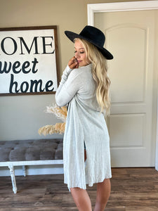 Duster Open Cardigan Cream